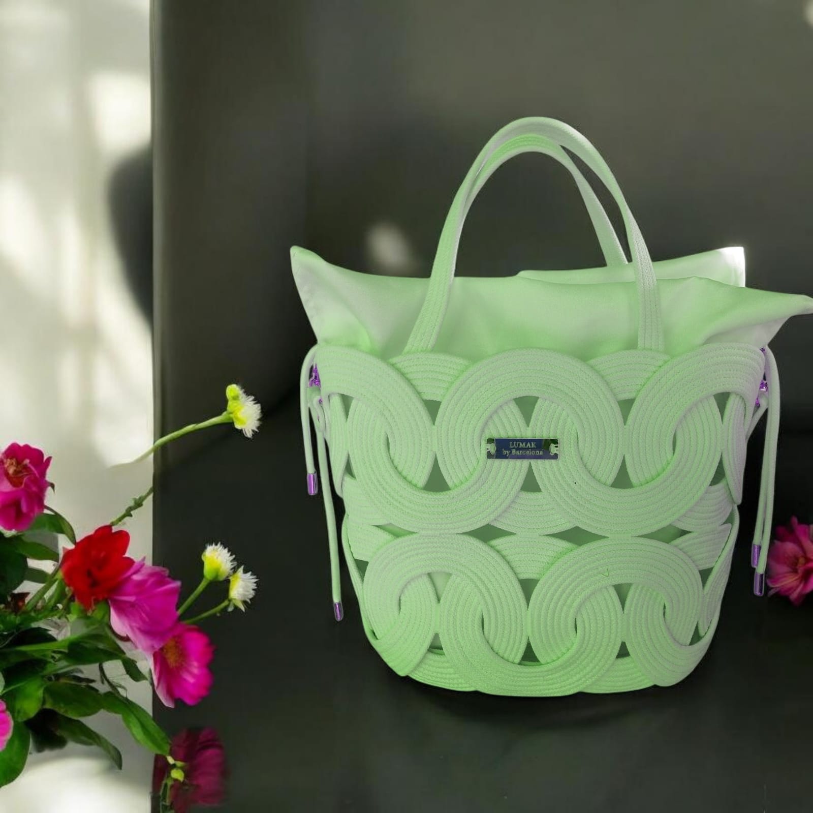 Bolso Grande LUMAK — Verde Agua