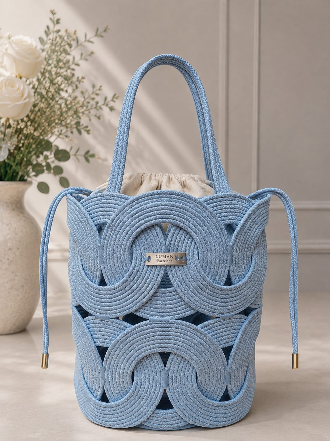 Bolso Grande LUMAK Azul Cielo