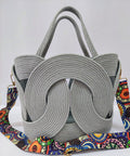 Bolso mediano gris