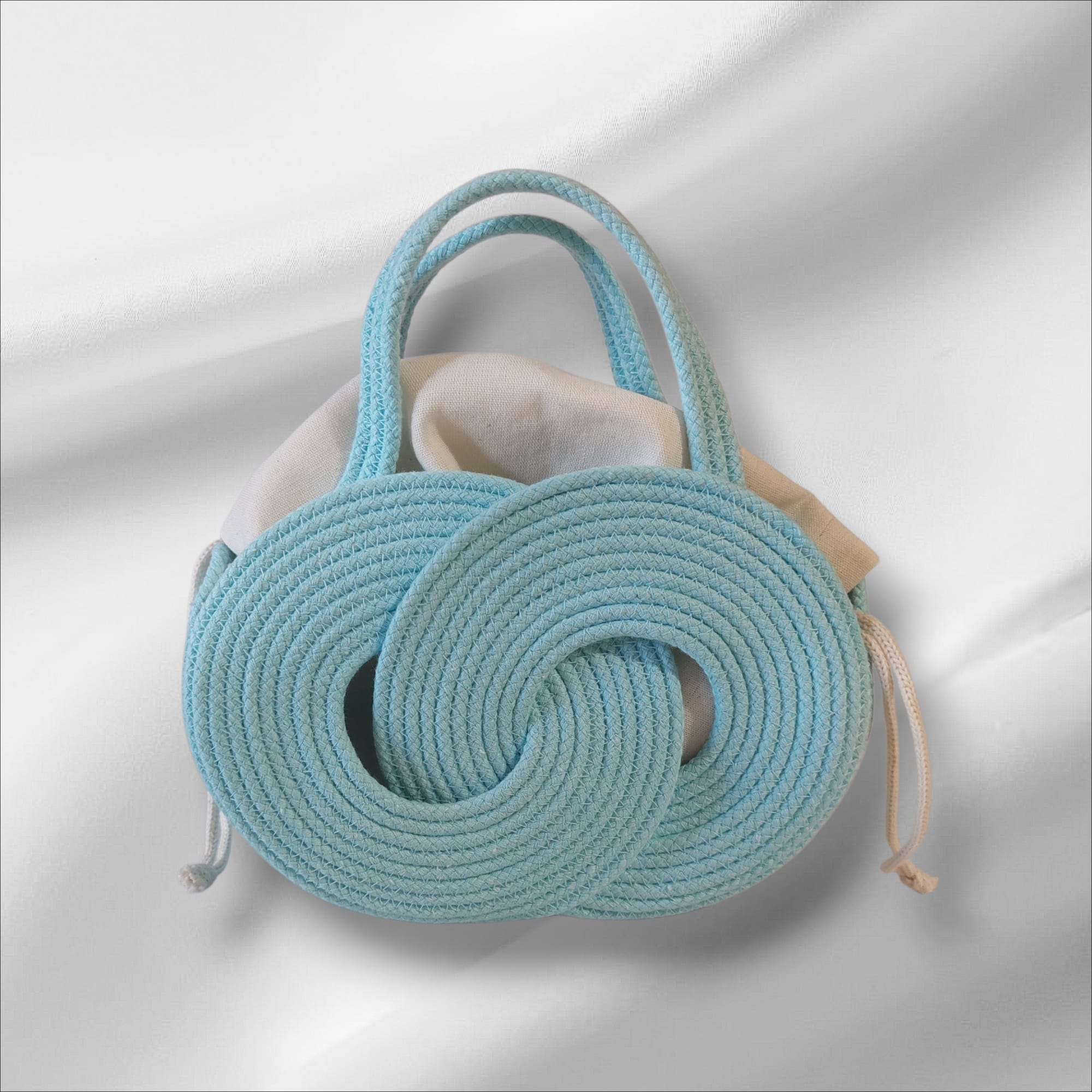 Bolso pequeño celeste