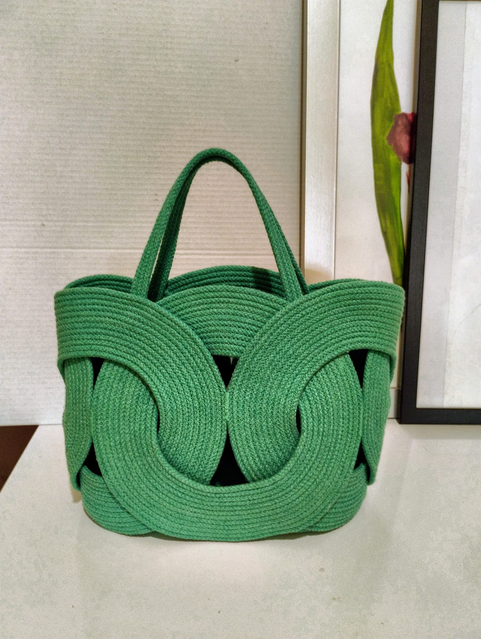 Bolso Mediano Verde LUMAK