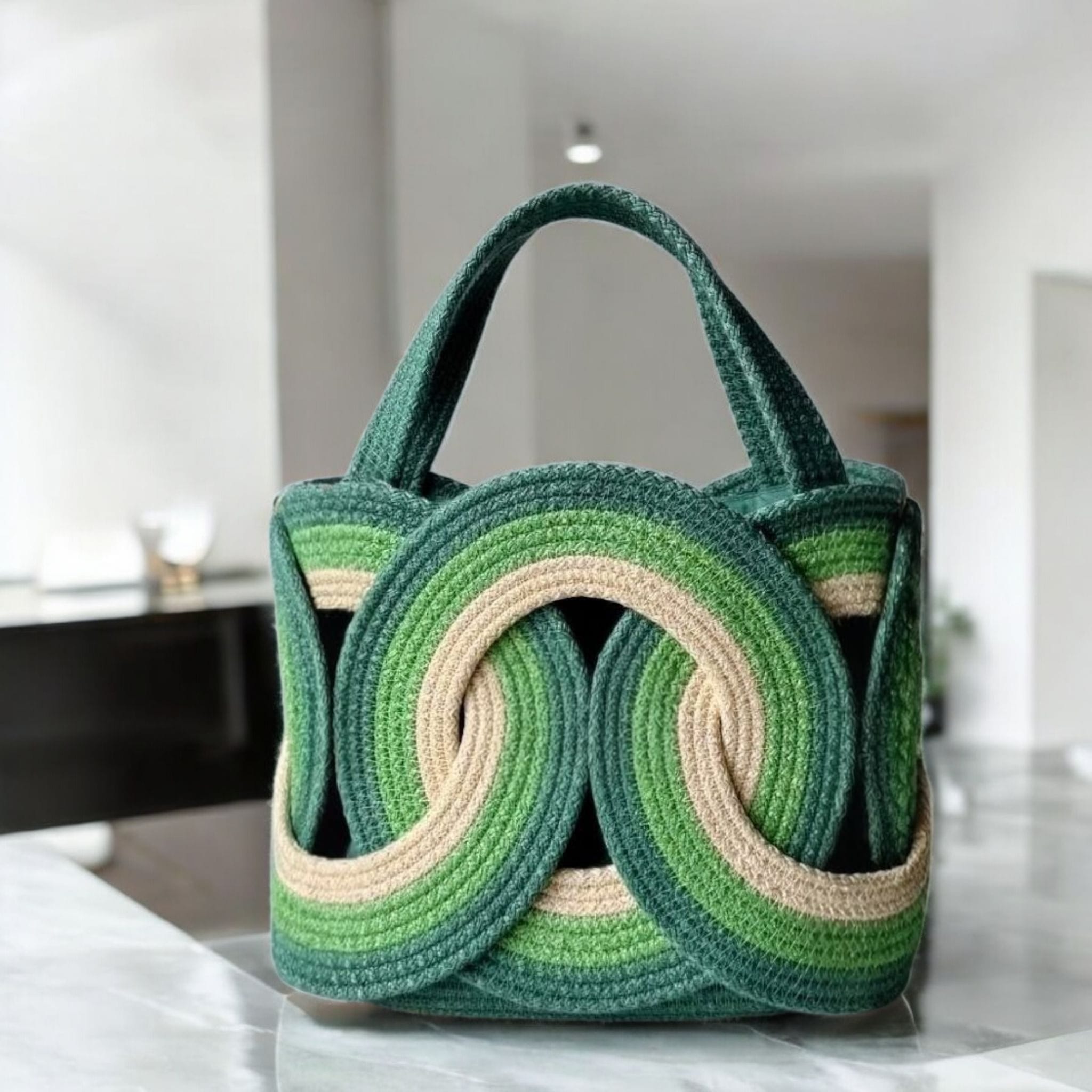 Bolso mini Trio de verdes